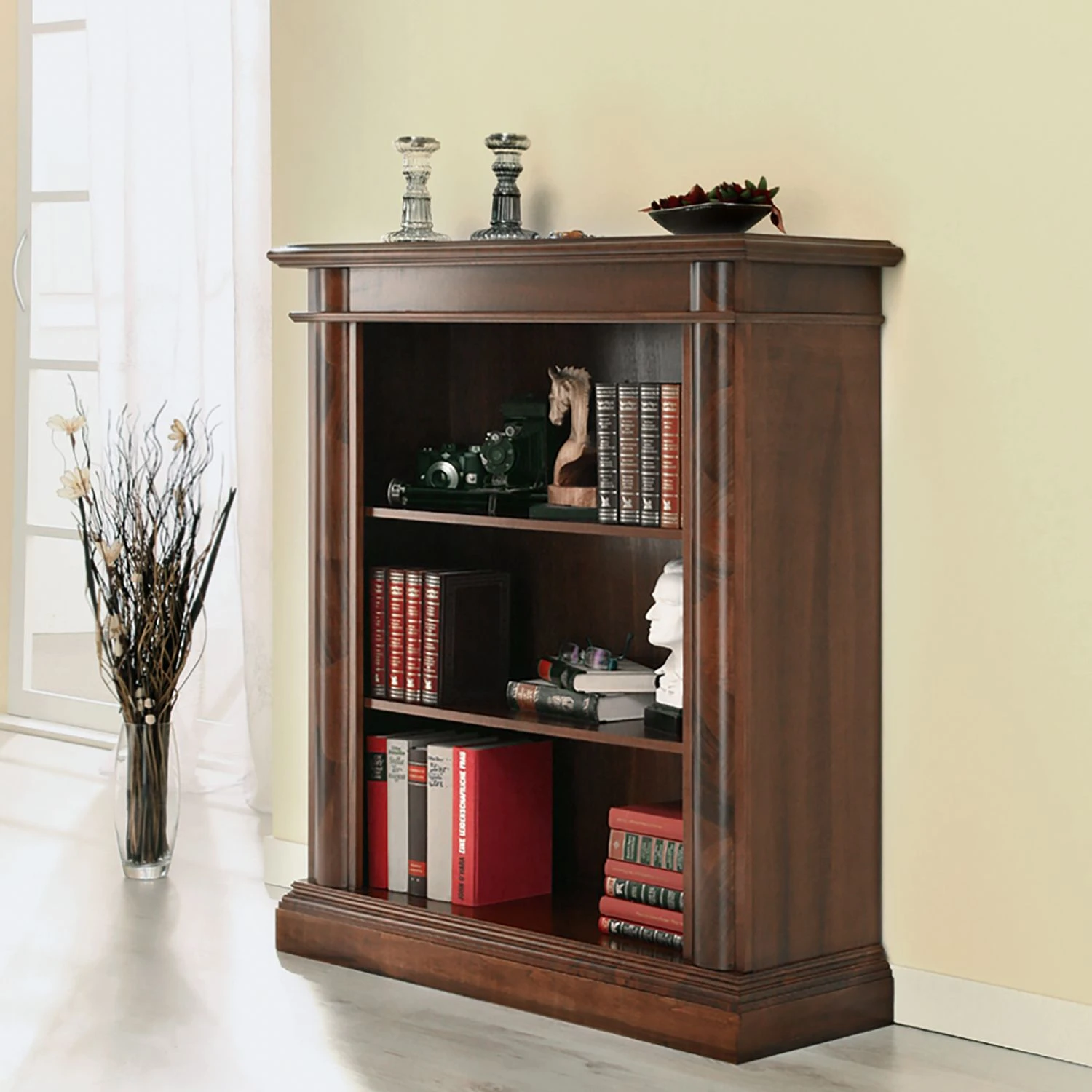 Montreux Etagères multi-fonction Materro I - Manguier massif teinté et verni – Image 2