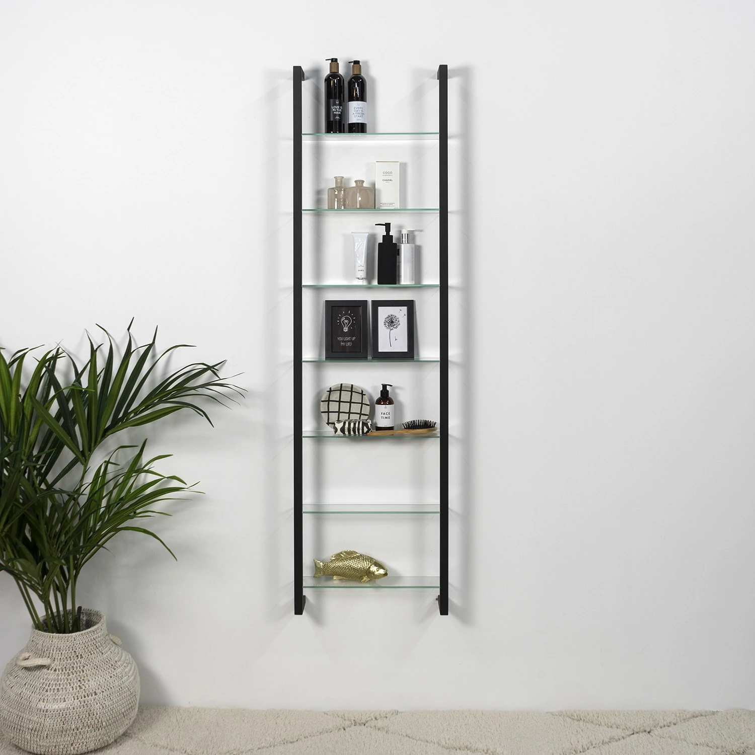 Loftscape Etagère DVD murale Carlgren II - Noir – Image 2