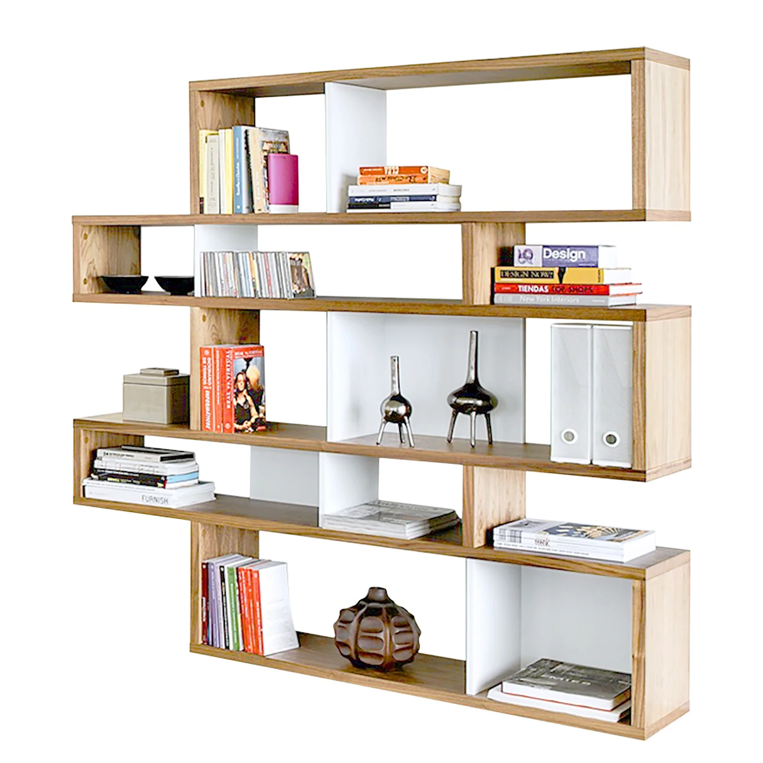 Temahome Étagère London II - Noix / Blanc – Image 3