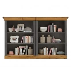 Maison Belfort Bibliothèque Bergen III - Epicéa gris / Epicéa lessivé