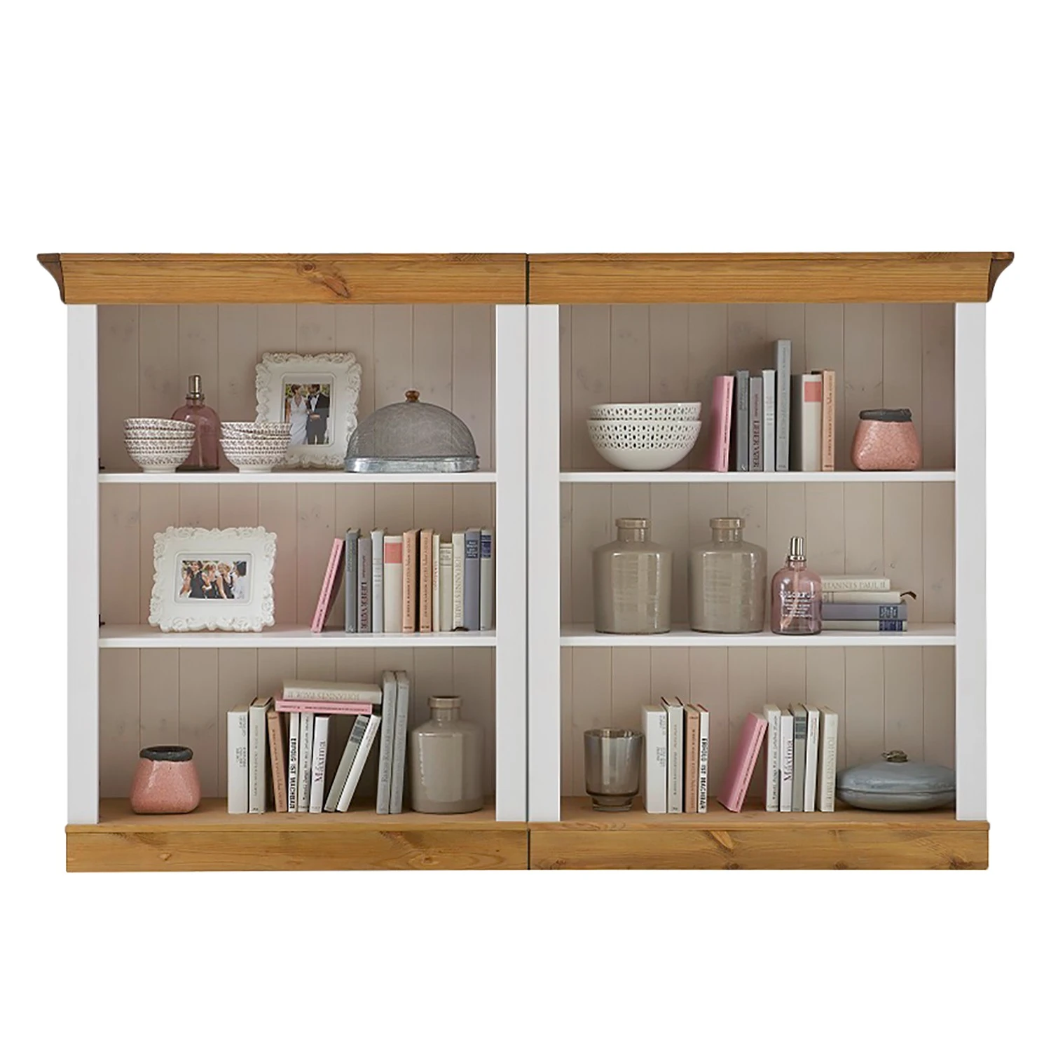 Maison Belfort Bibliothèque Bergen III - Epicéa blanc / Epicéa lessivé