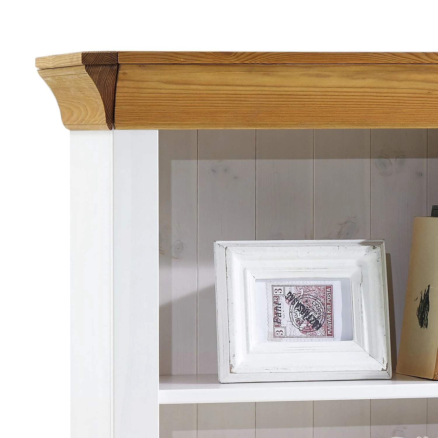 Maison Belfort Bibliothèque Bergen III - Epicéa blanc / Epicéa lessivé – Image 2