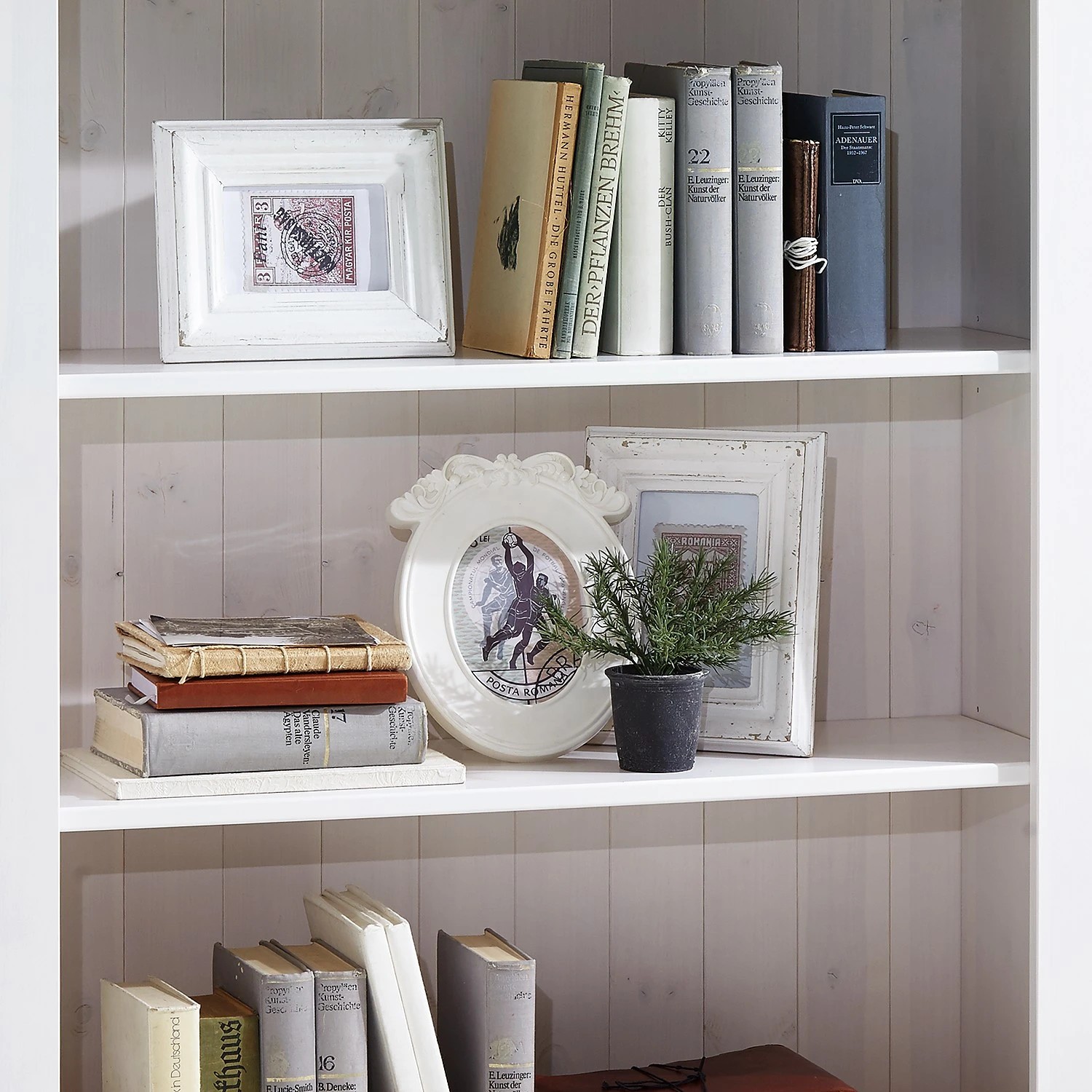 Maison Belfort Bibliothèque Bergen III - Epicéa blanc / Epicéa lessivé – Image 3