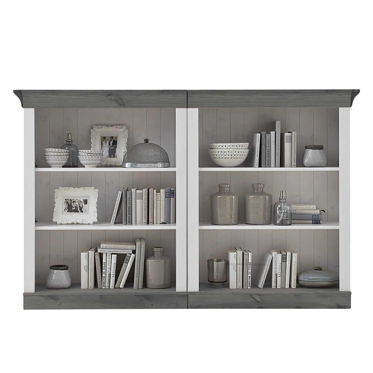 Maison Belfort Bibliothèque Bergen III - Epicéa blanc / Epicéa gris