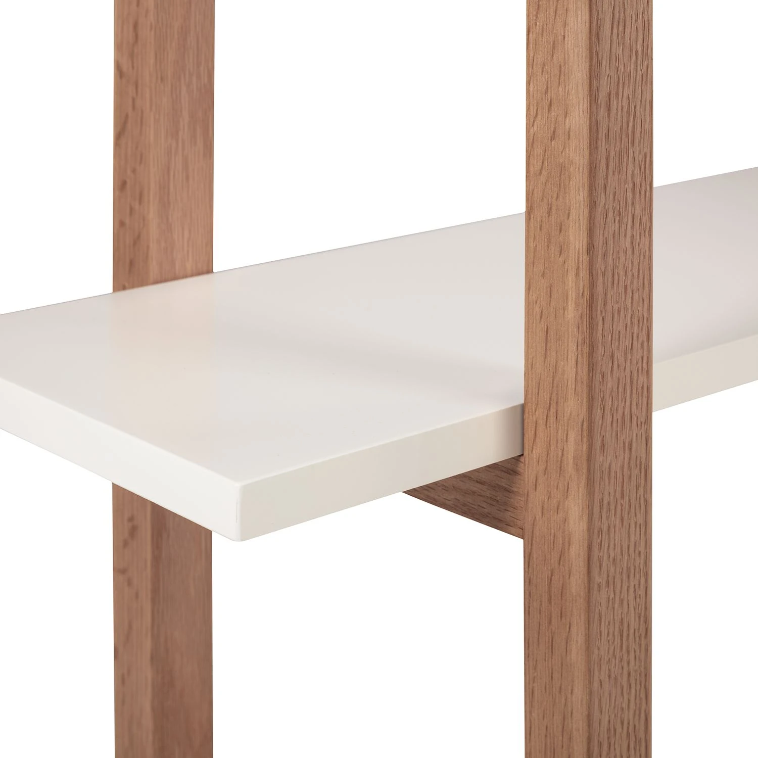 Mørteens Étagère Store I - Partiellement en chêne massif - Blanc / Chêne – Image 4