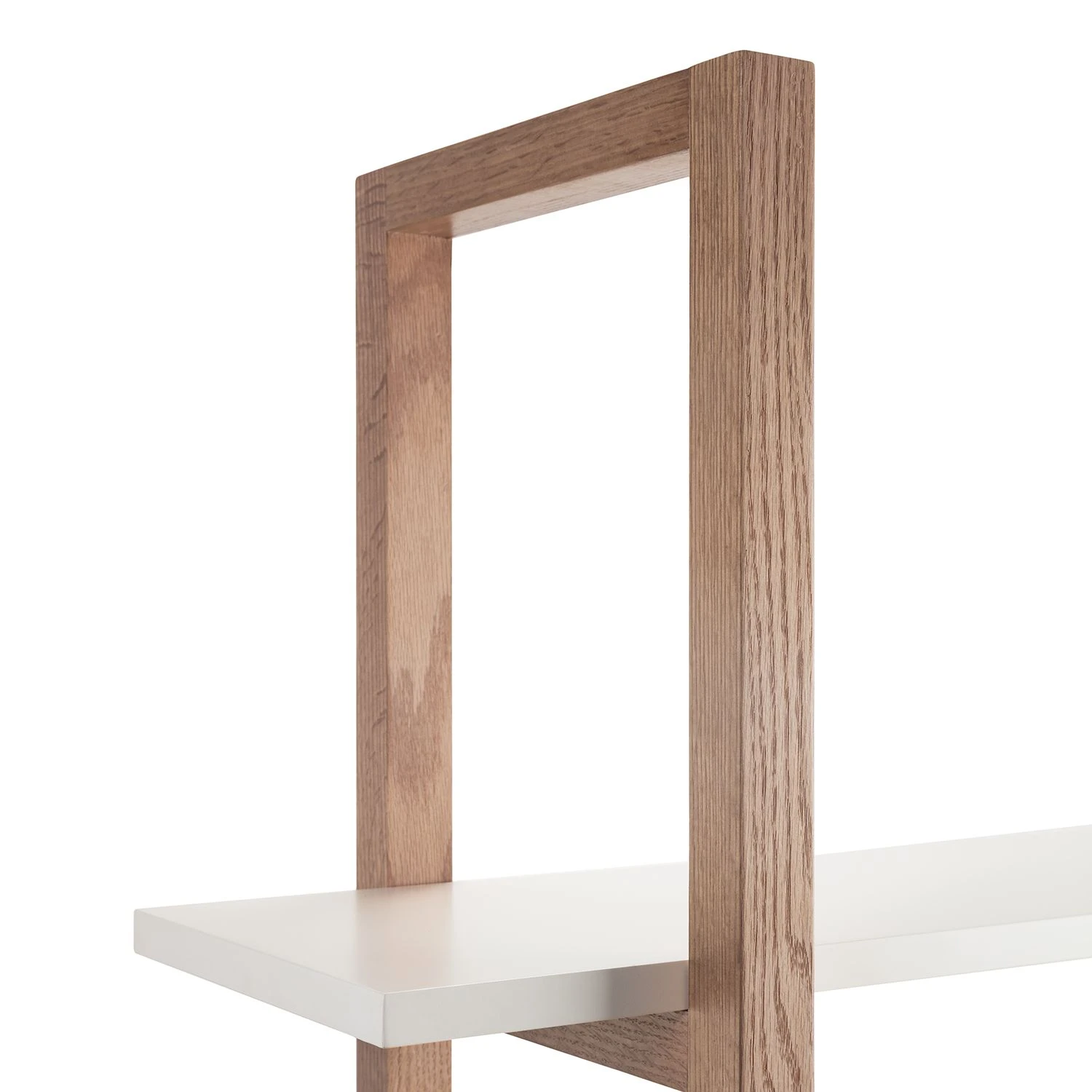 Mørteens Étagère Store I - Partiellement en chêne massif - Blanc / Chêne – Image 6