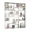 Loftscape Bibliothèque Emporior IV - Blanc brillant - Largeur : 179 cm