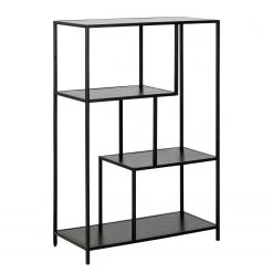 Red Living Étagère Coogee VII - Imitation chêne marron-noir