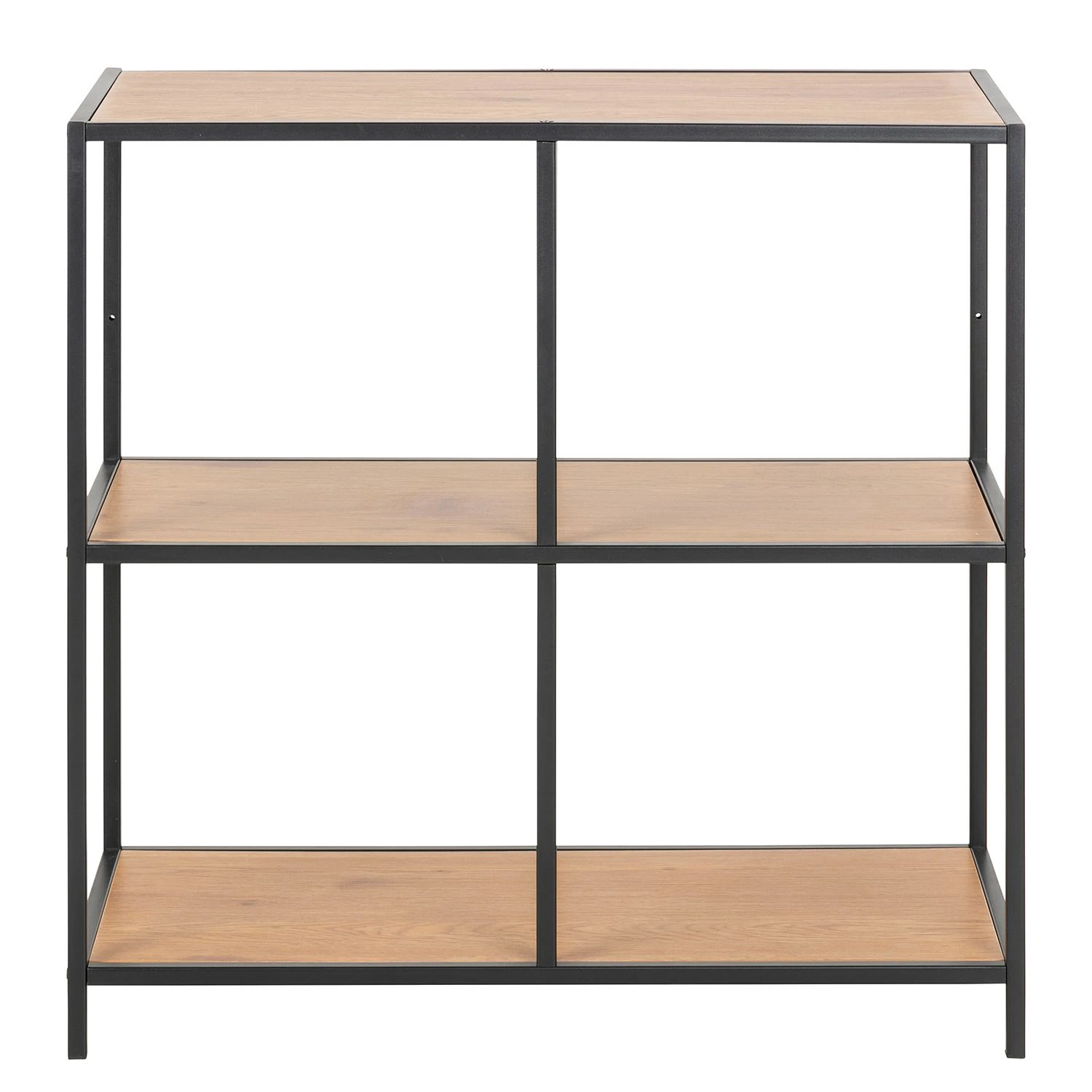 Red Living Étagère Coogee VI - Imitation chêne sauvage / Noir - Hauteur : 78 cm – Image 4