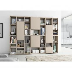 Loftscape Bibliothèque Emporior V - Mat beige clair