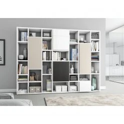 Loftscape Bibliothèque Emporior VI - Blanc brillant