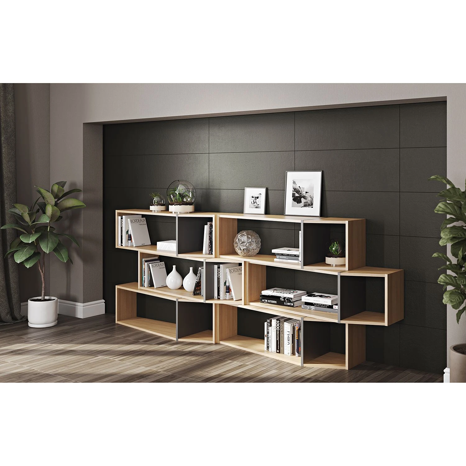 Temahome Étagères One II - Chêne / Noir – Image 2