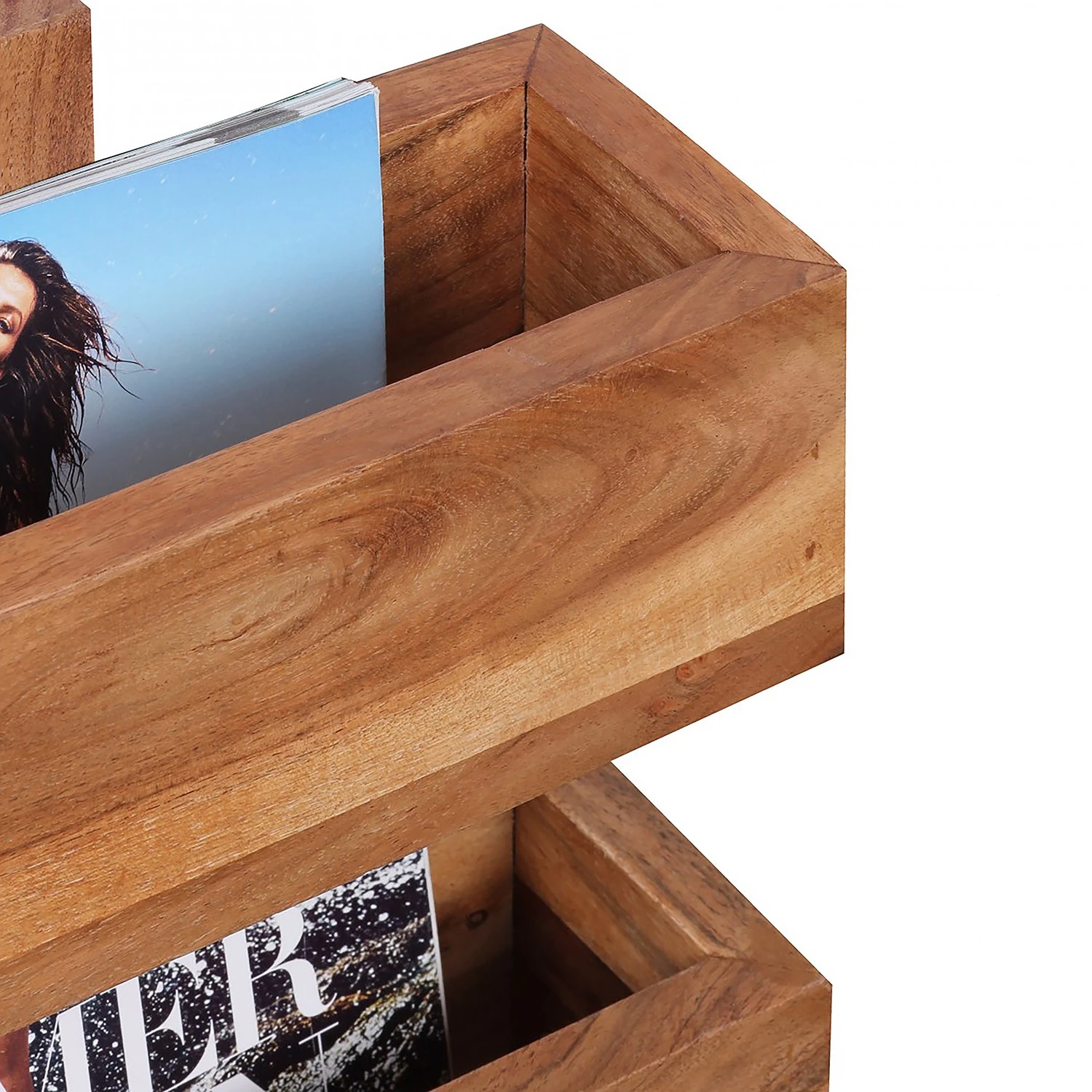 Naturoo Porte-revues Woodfin I - Acacia massif – Image 4