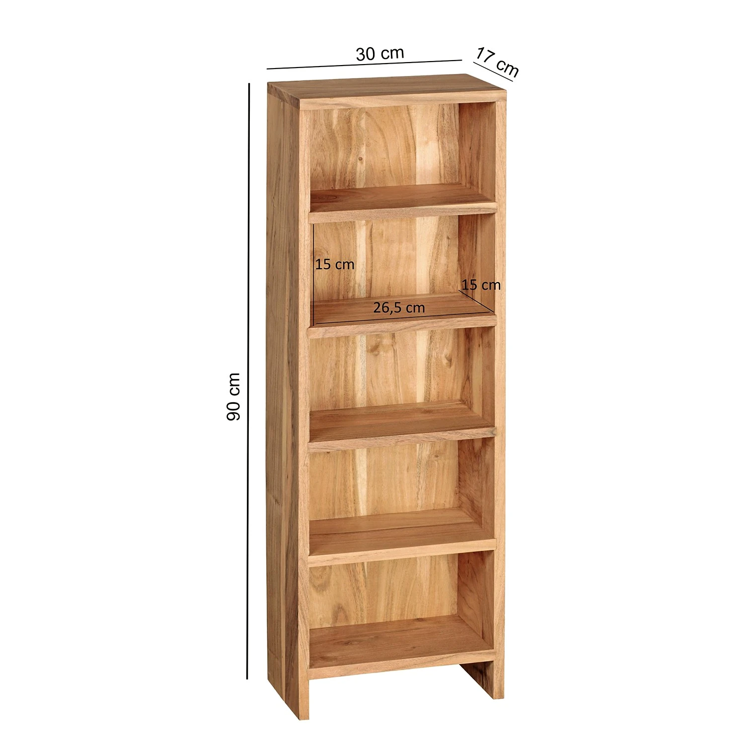 Naturoo Étagère Woodfin III - Acacia massif – Image 7