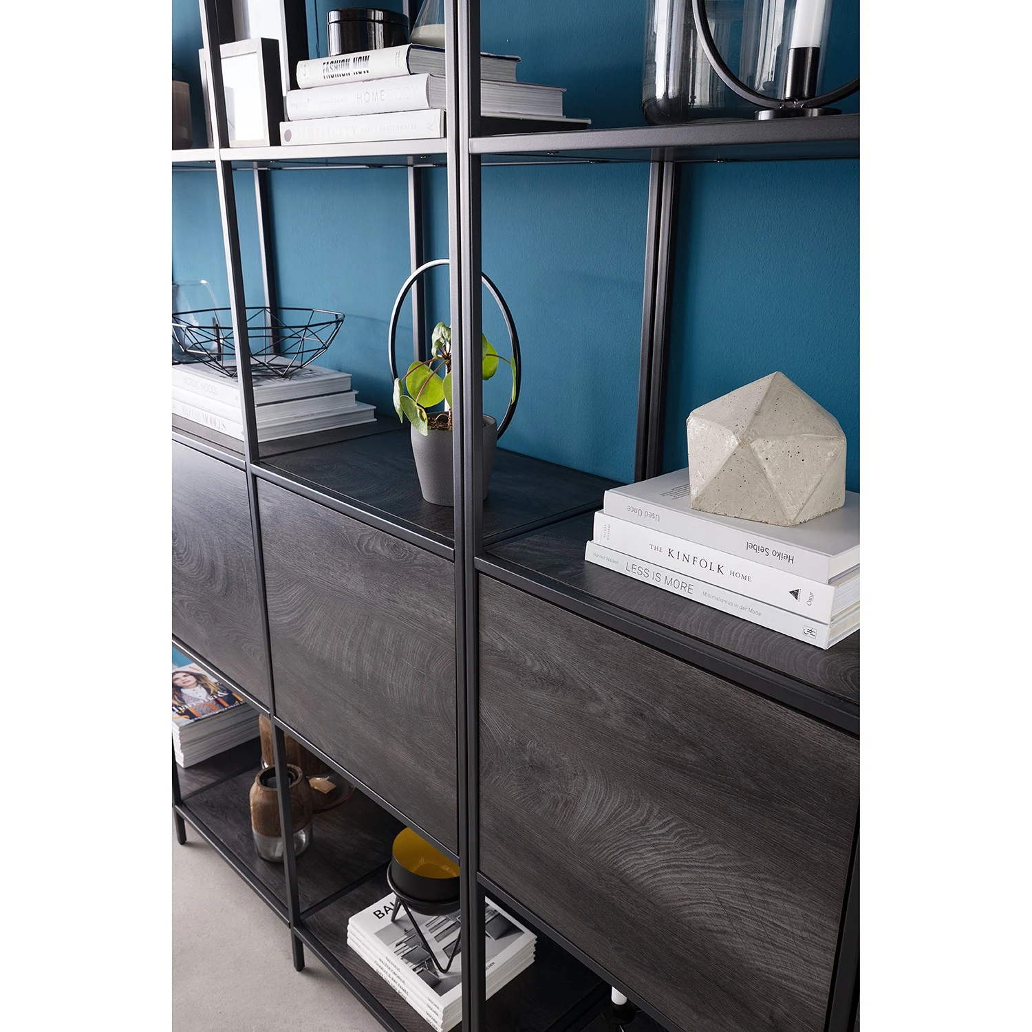 Fredriks Étagère Meon III - Chêne gris - Largeur : 150 cm – Image 11