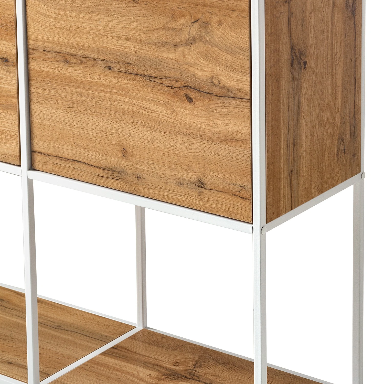 Fredriks Étagère Meon III - Imitation chêne - Largeur : 101 cm – Image 11