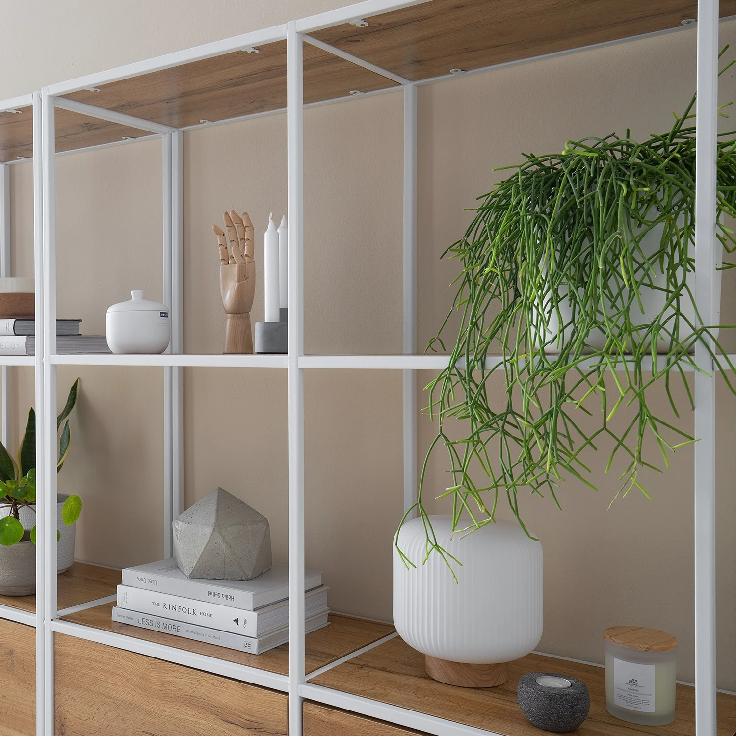 Fredriks Étagère Meon III - Imitation chêne - Largeur : 101 cm – Image 13