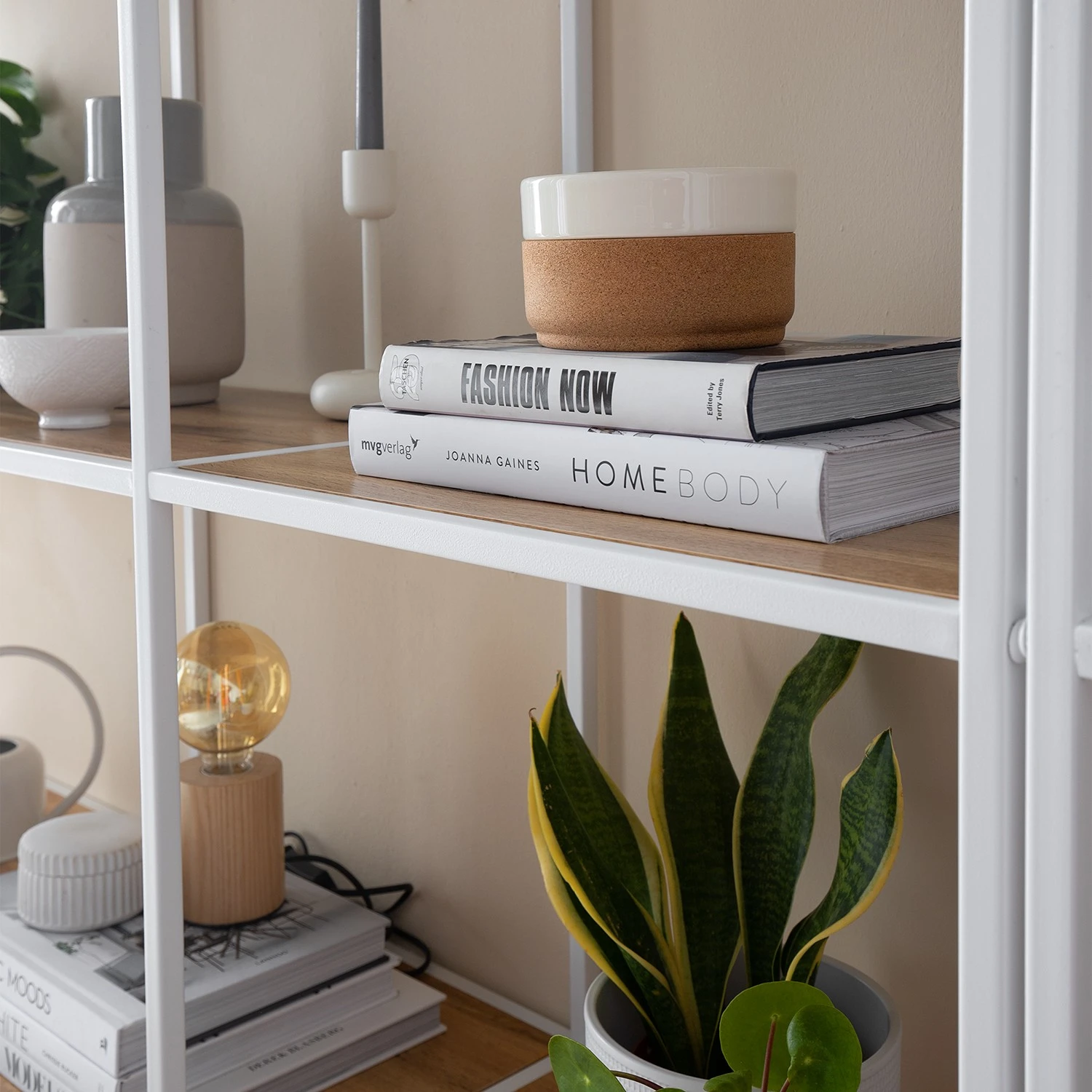 Fredriks Étagère Meon III - Imitation chêne - Largeur : 101 cm – Image 19