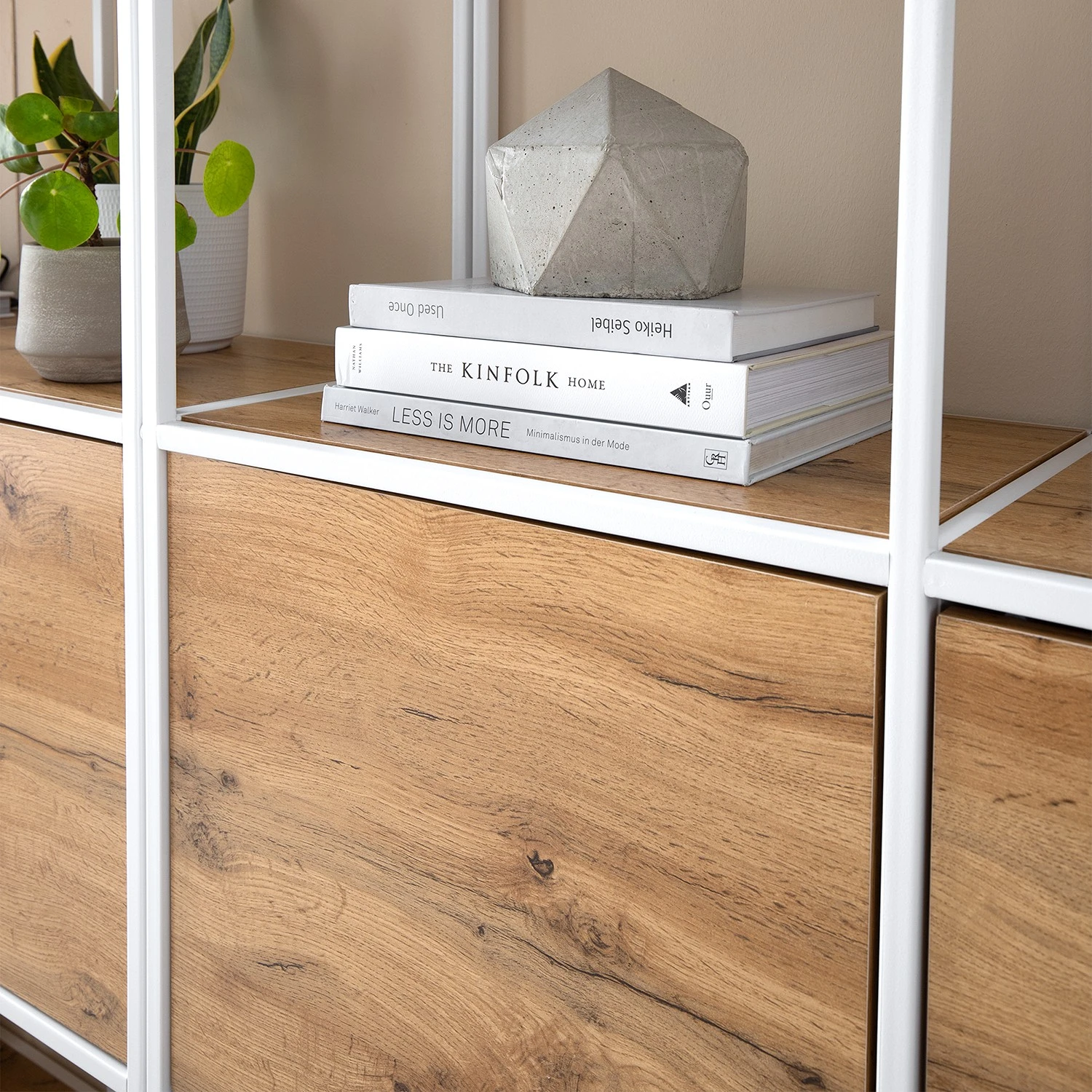 Fredriks Étagère Meon III - Imitation chêne - Largeur : 101 cm – Image 22