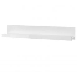 Loftscape Étagère murale Cely - Blanc brillant - Largeur : 140 cm