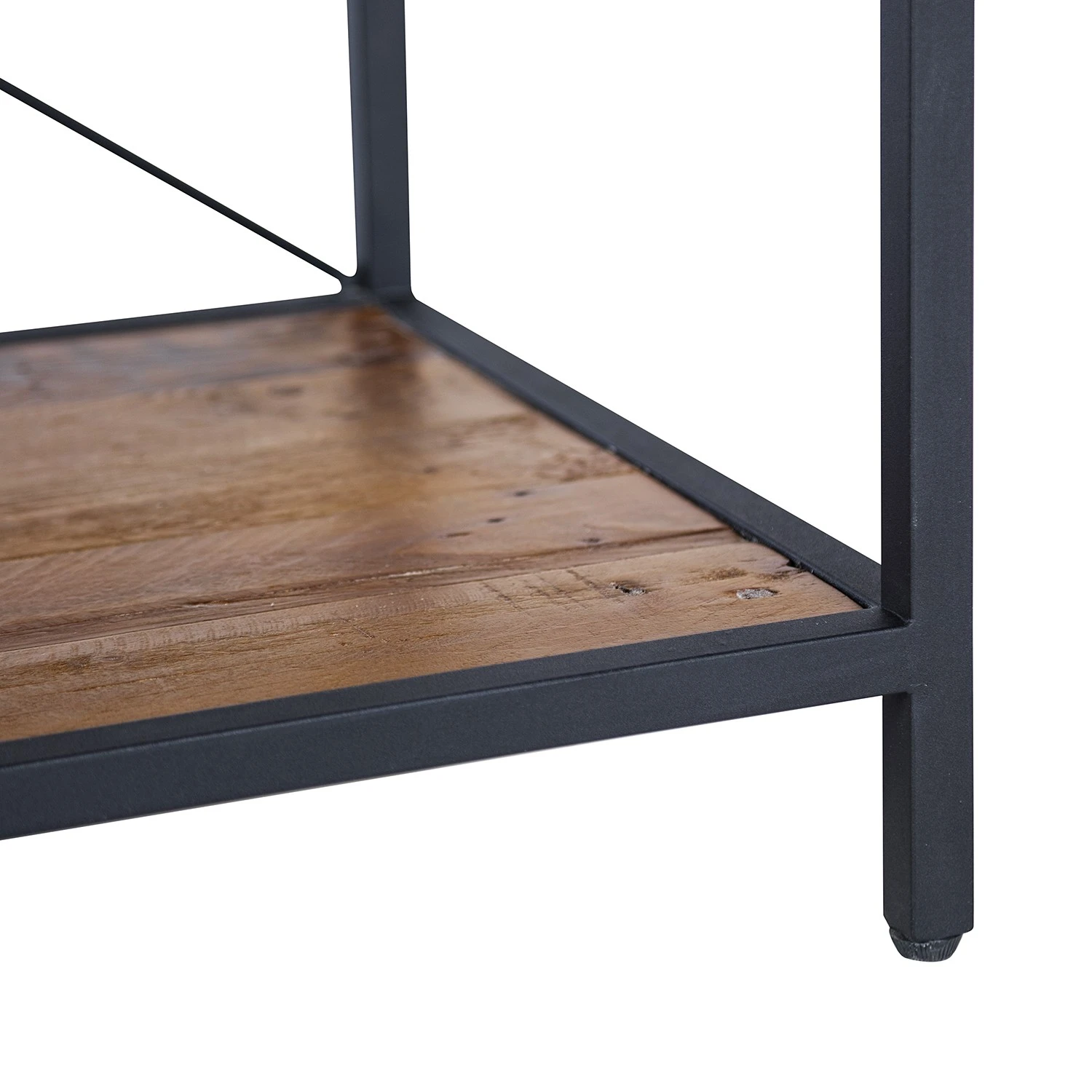 Ars manufacti Étagère Grasby I - Pin recyclé / Métal - Pin foncé / Noir – Image 11