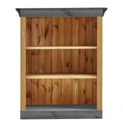 Maison Belfort Bibliothèque Bergen II - Pin coloris lessivé / Pin gris