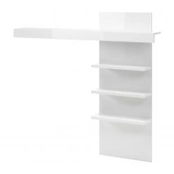 Loftscape Étagère pour meuble TV Cape Ann - Blanc brillant