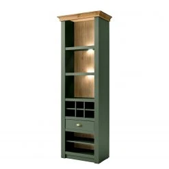 Norrwood Étagère Cardet I - Vert mousse / Imitation chêne de Wotan