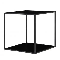 Red Living Étagère murale Arette - Métal - Noir