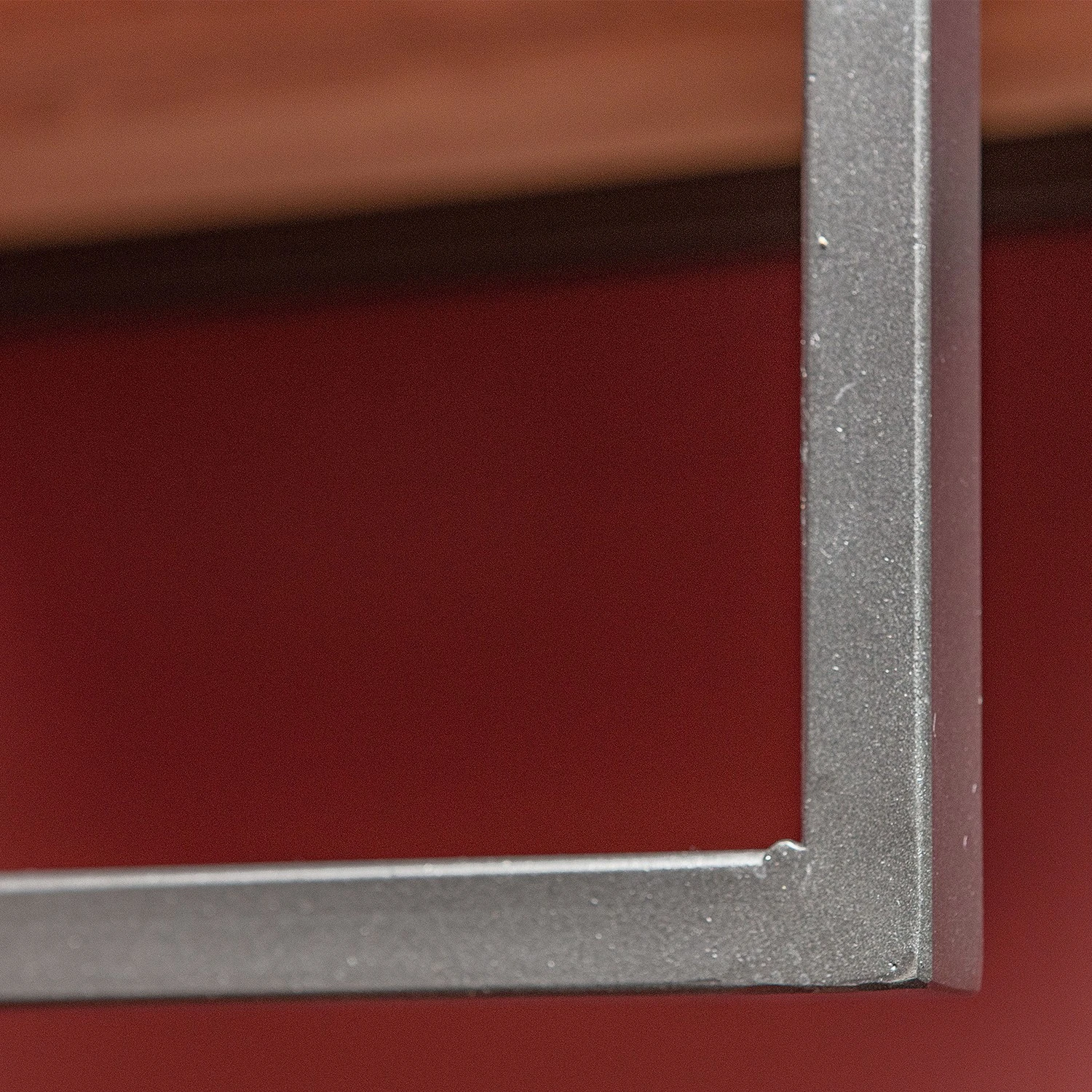 Red Living Étagère murale Fenay - Acacia massif / Métal - Acacia / Noir – Image 8