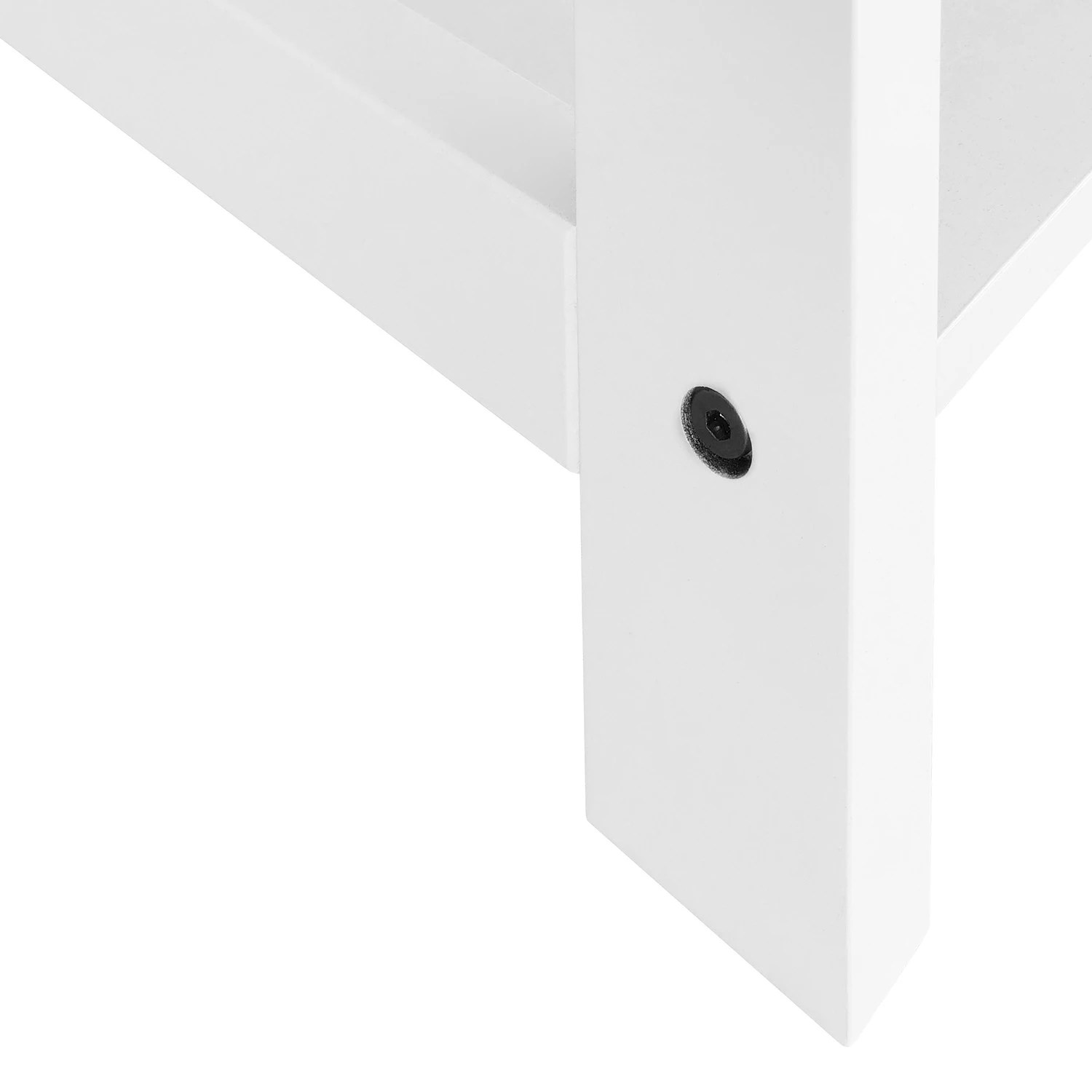 Mørteens Étagère Vejen - Bambou massif - Blanc – Image 4