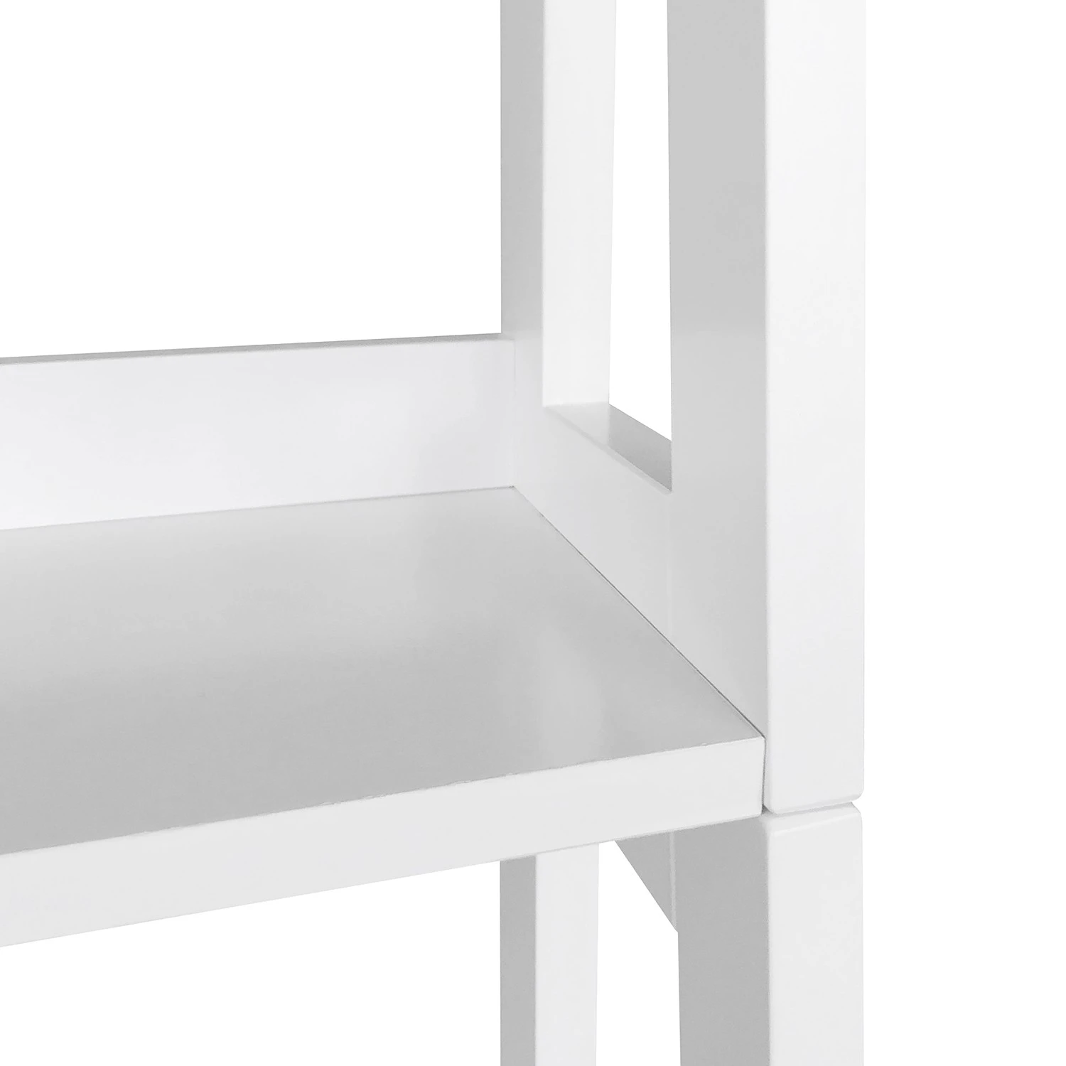 Mørteens Étagère Kolding - Bambou massif - Blanc – Image 5