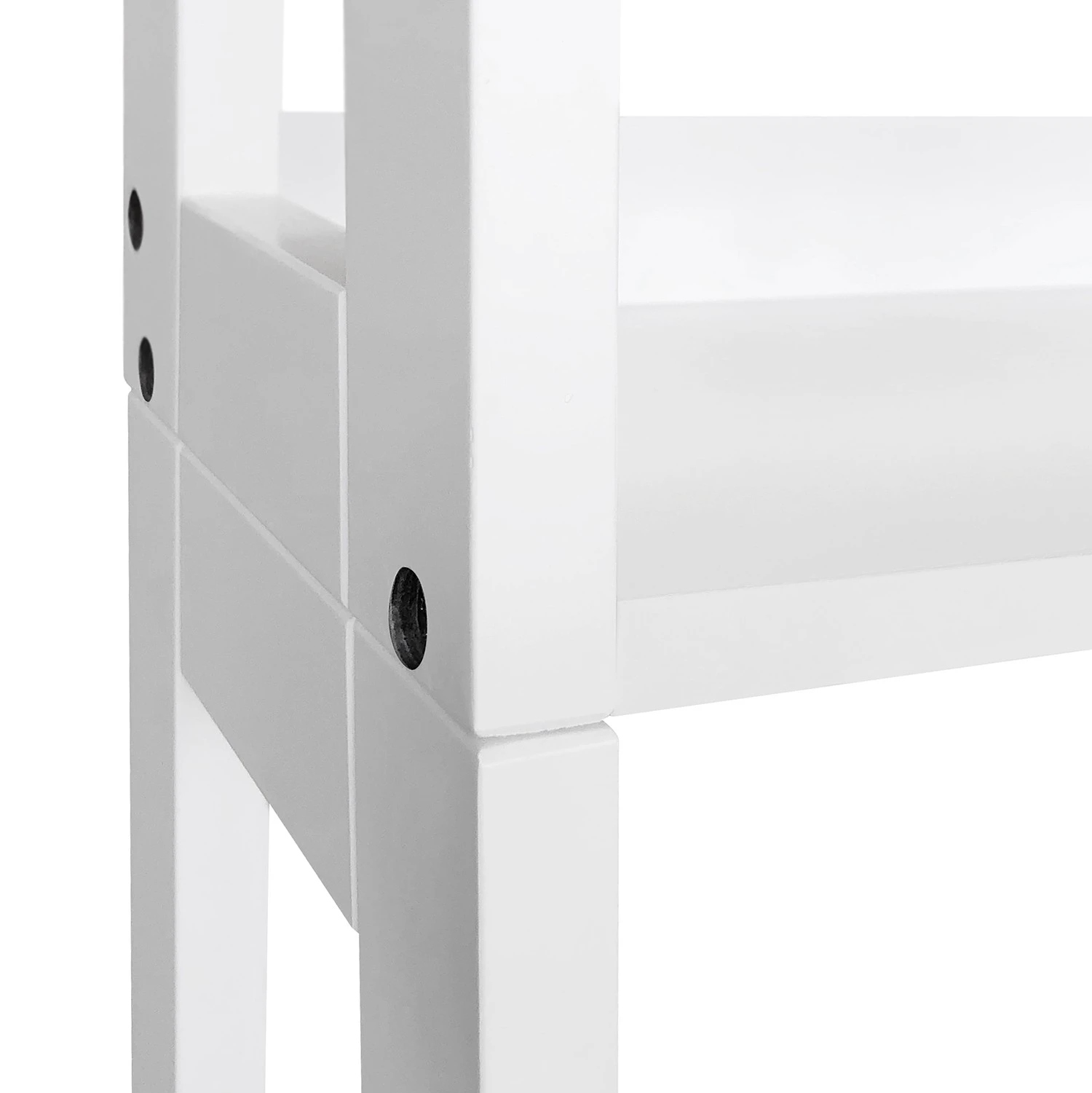 Mørteens Étagère Kolding - Bambou massif - Blanc – Image 8