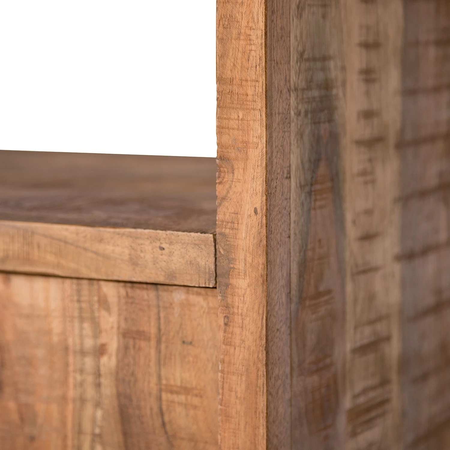 Ars manufacti Armoire de bureau Domme - Acacia massif / Fer - Acacia / Anthracite – Image 16