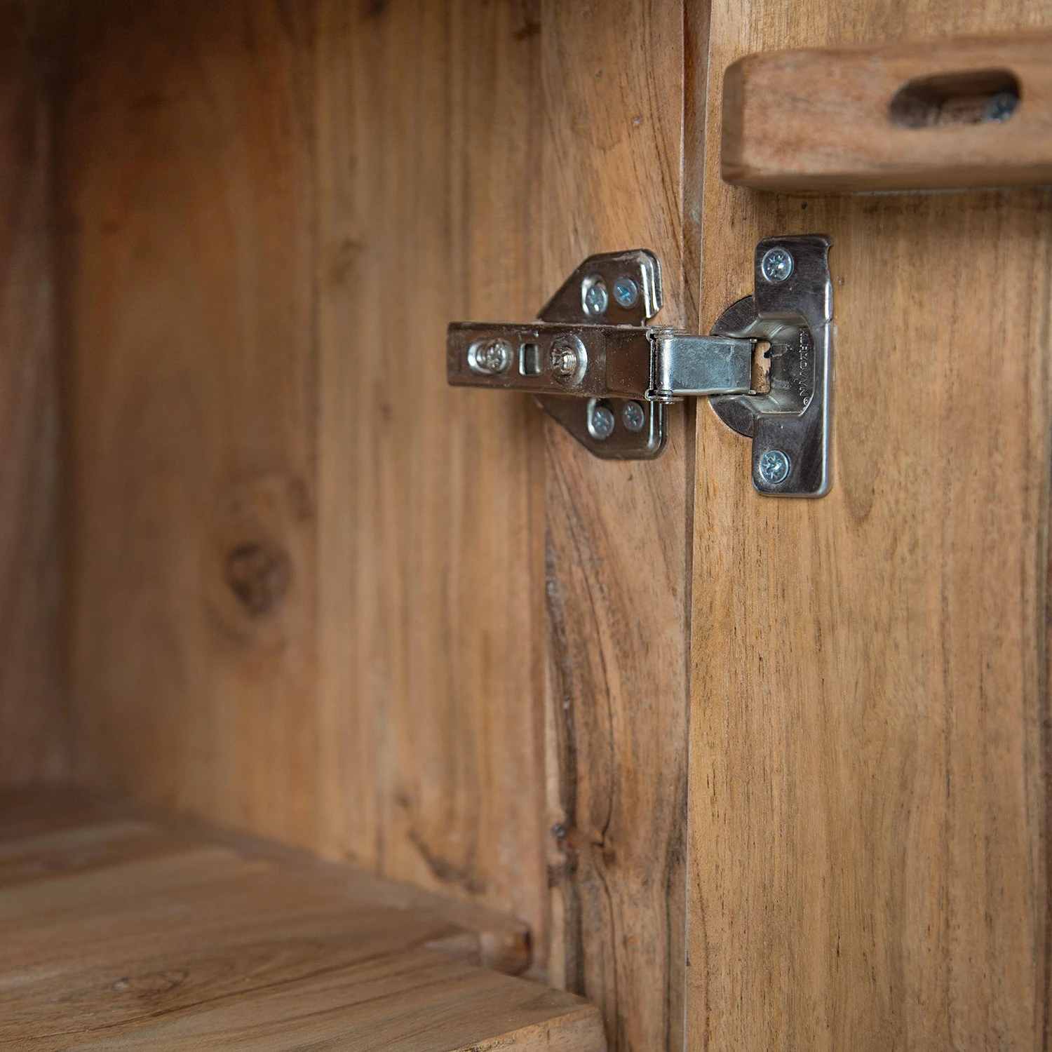 Ars manufacti Étagère de bureau Domme - Acacia massif / Fer - Acacia / Anthracite – Image 17