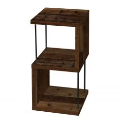 Furnitive Étagère Ault II - Imitation chêne foncé