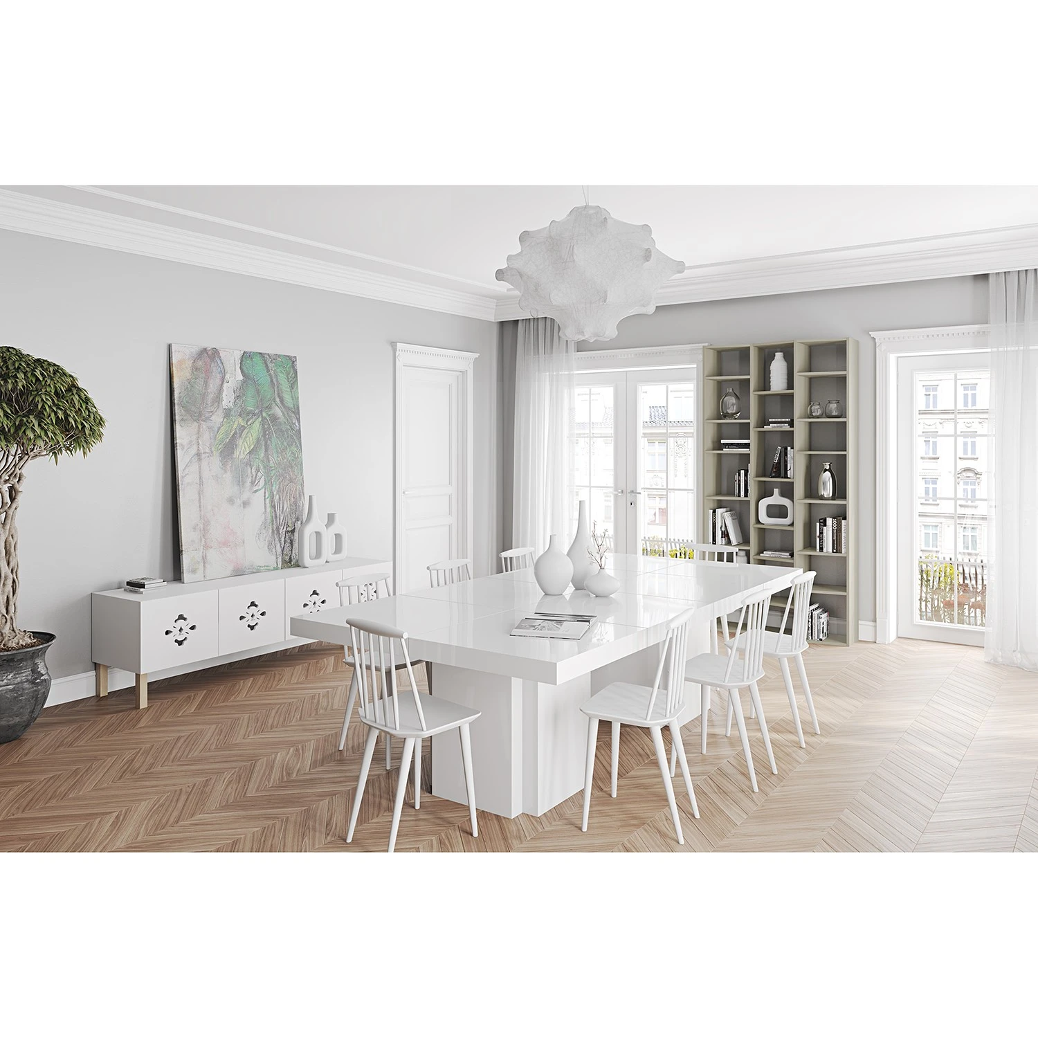 Temahome Étagère Maze IV - Gris sable – Image 2