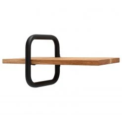 Ars manufacti Étagère murale Wana I - Chêne massif / Métal