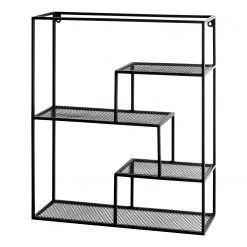 Loftscape Étagère murale Kalanti - Métal - Noir