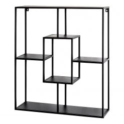 Loftscape Étagère murale Kalba - Métal - Noir
