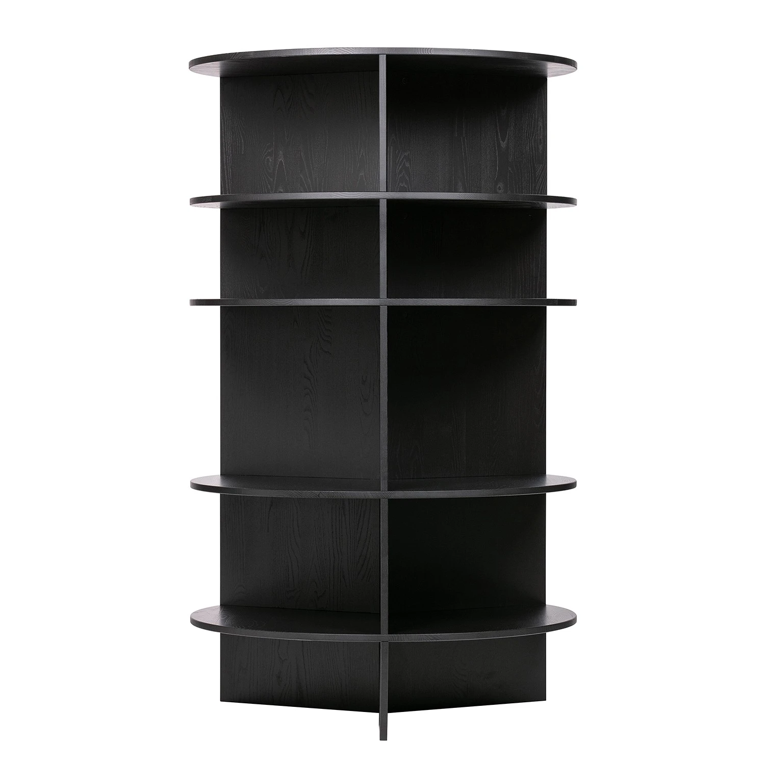 Red Living Étagère Kajun - Frêne massif - Frêne noir