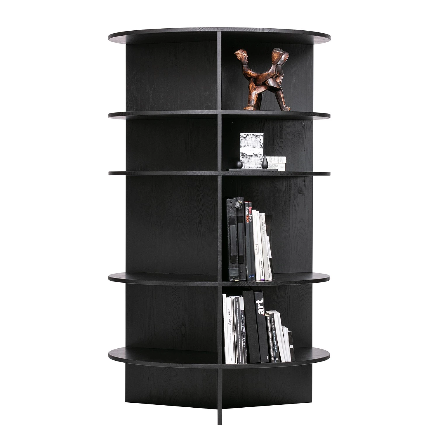 Red Living Étagère Kajun - Frêne massif - Frêne noir – Image 3