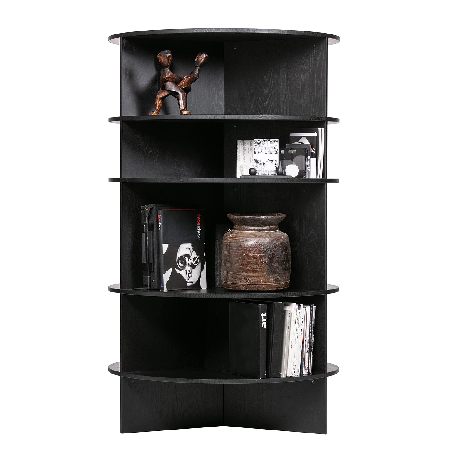 Red Living Étagère Kajun - Frêne massif - Frêne noir – Image 4