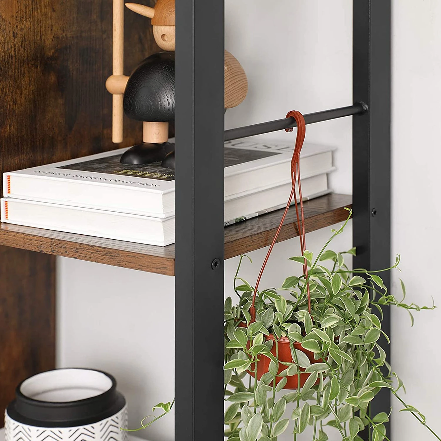 Red Living Étagère Niolon II - Marron / Noir – Image 6