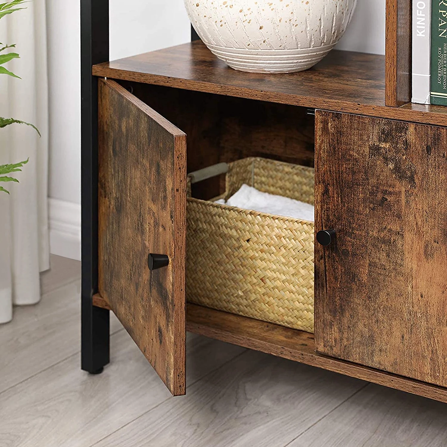 Red Living Étagère Niolon II - Marron / Noir – Image 7