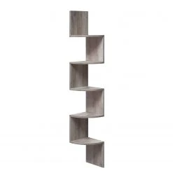 Red Living Étagère Arik - Imitation pin gris