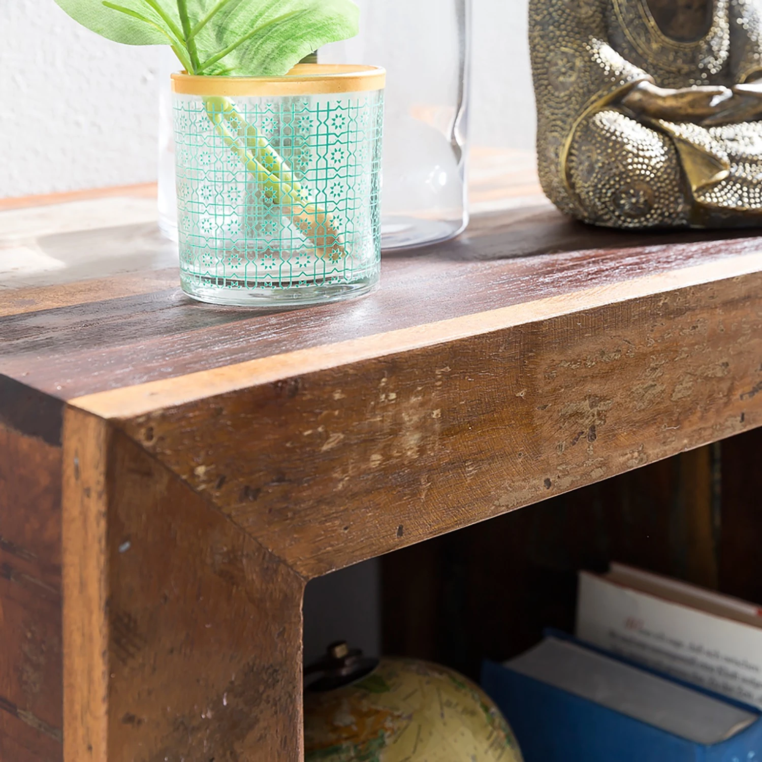 Ars Natura Tables gigognes Kallisto III - Manguier massif - Manguier / Vert – Image 8