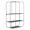 Loftscape Étagère murale Oakham - Métal - Noir