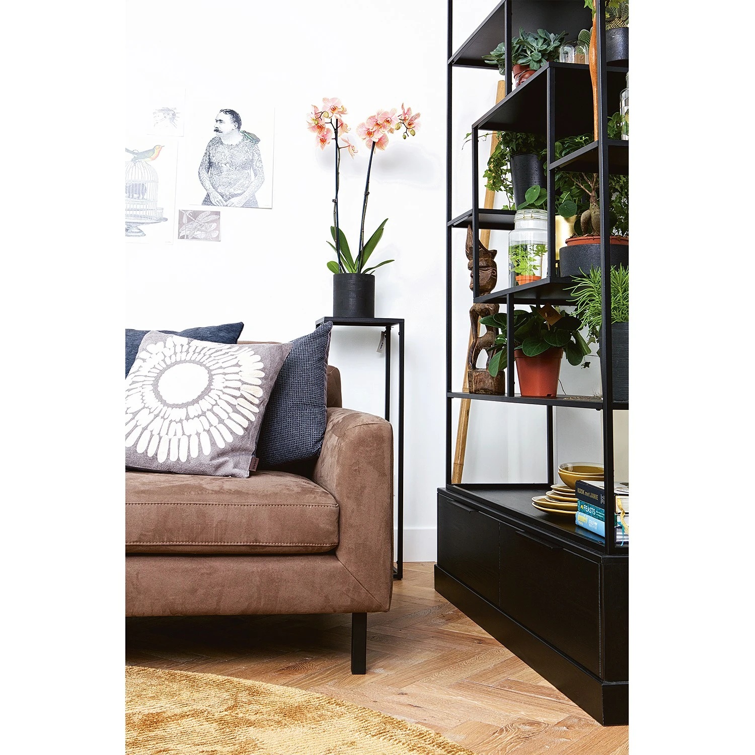 Red Living Étagère Boonarga - Métal - Noir – Image 3