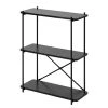 Red Living Étagère Visby - Noir